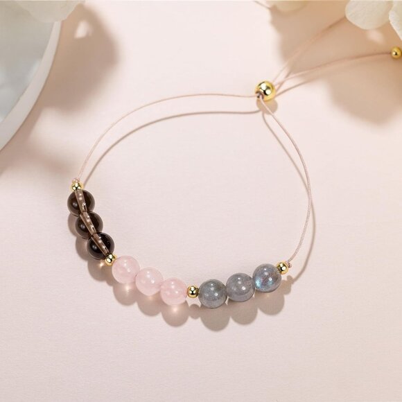 Healing Grief Emotional Support Bead Bracelet for Women - Picture 3 of 6